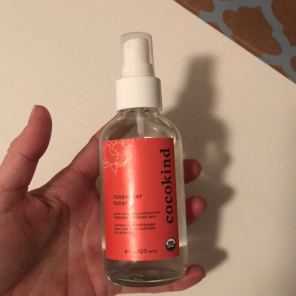 Cockiness rose water